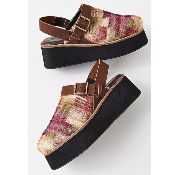 free people astrid platform mules - Picture 1 of 10